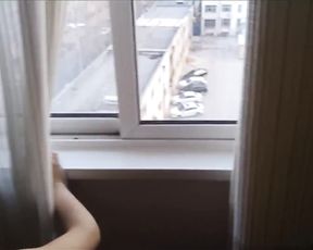 波哥盛世大厦和刚下班的银行小白领在洗手间一边和王经理打电话一边开草高清无水印_1