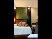 G哥大尺度白金版视频之短发嫩模+高颜值情侣酒店啪啪