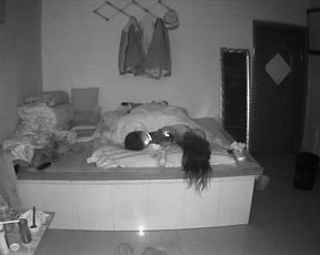 农村家庭摄像头破解真实TP一级睡眠的夫妻激情性生活女的呻吟声是亮点无套内射事后很满足的笑对白清晰